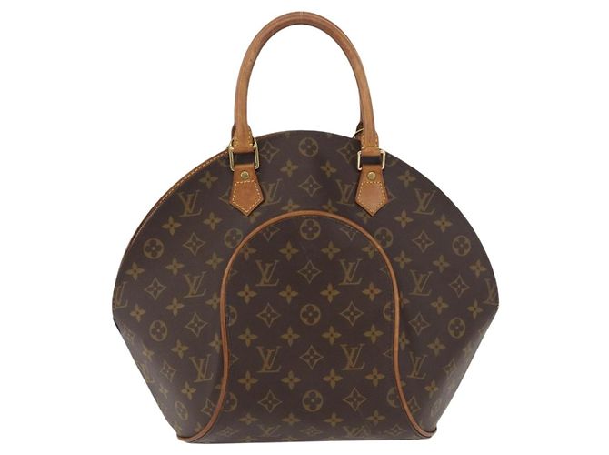 LOUIS VUITTON Borsa a Mano Monogram Ellipse MM M51126 LV Auth BAZ507 Monogramma - vista 4