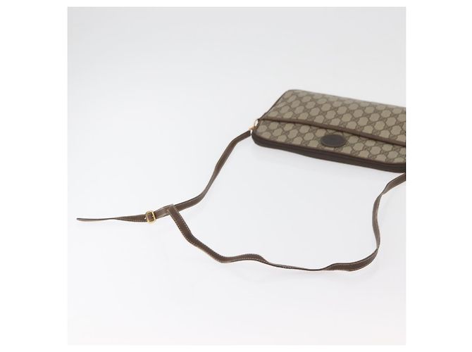 Gucci Borsa a Spalla GG Supreme PVC Beige Oro Auth ka3822 D'oro - vista 7