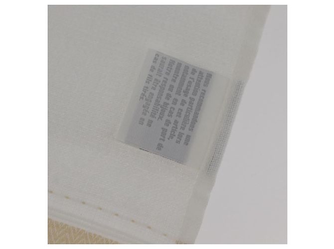 Hermès HERMES Serviette de bain en coton blanche Auth 174173A - vue 4