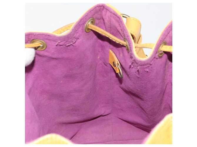 Noe LOUIS VUITTON Borsa a Spalla Petit Noé Epi Gialla M44109 LV Auth YKZ986 Giallo - vista 19