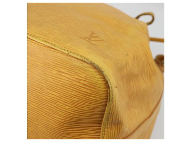 Noe LOUIS VUITTON Borsa a Spalla Petit Noé Epi Gialla M44109 LV Auth YKZ986 Giallo - vista 9