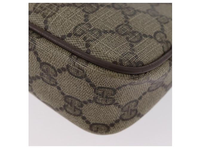 Gucci Borsa a Spalla GG Supreme PVC Beige Oro 97 02 068 Auth YKZ783 D'oro - vista 13