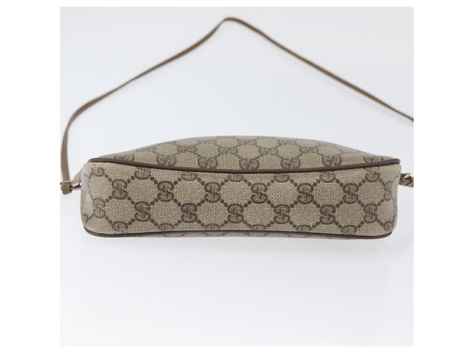 Gucci Borsa a Spalla GG Supreme PVC Beige Oro 97 02 068 Auth YKZ783 D'oro - vista 9