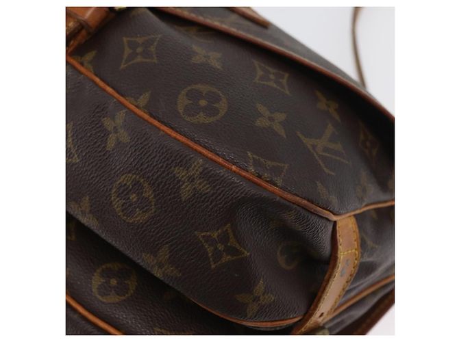 LOUIS VUITTON Borsa a Spalla Monogram Saumur 30 M42256 LV Auth AMZ352 Monogramma - vista 14