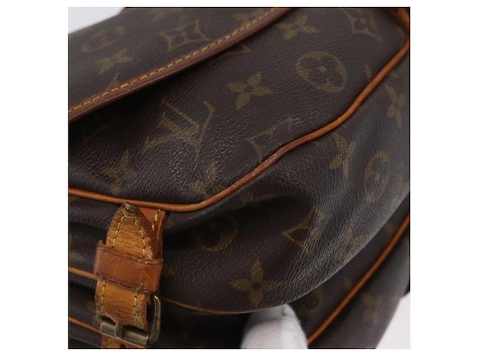 LOUIS VUITTON Borsa a Spalla Monogram Saumur 30 M42256 LV Auth AMZ352 Monogramma - vista 15