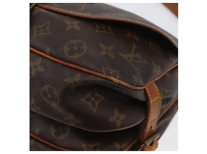 LOUIS VUITTON Borsa a Spalla Monogram Saumur 30 M42256 LV Auth AMZ352 Monogramma - vista 16