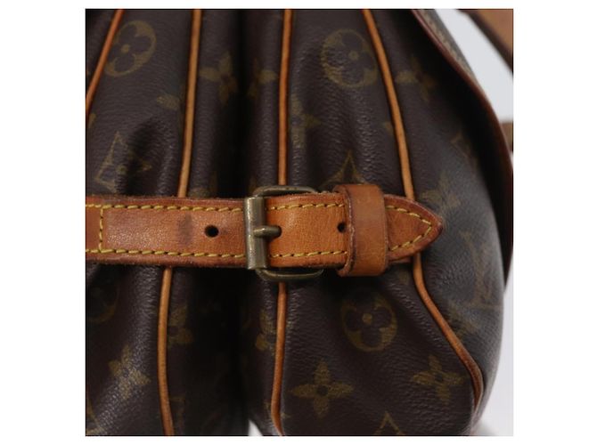 LOUIS VUITTON Borsa a Spalla Monogram Saumur 30 M42256 LV Auth AMZ352 Monogramma - vista 18