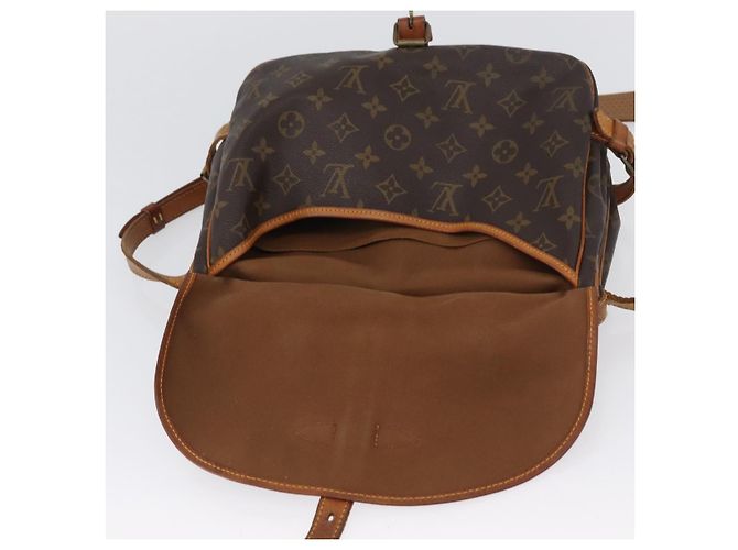 LOUIS VUITTON Borsa a Spalla Monogram Saumur 30 M42256 LV Auth AMZ352 Monogramma - vista 23