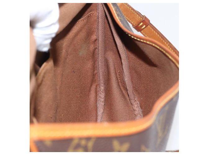 LOUIS VUITTON Borsa a Spalla Monogram Saumur 30 M42256 LV Auth AMZ352 Monogramma - vista 26