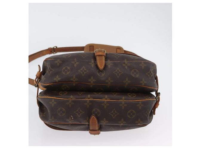 LOUIS VUITTON Borsa a Spalla Monogram Saumur 30 M42256 LV Auth AMZ352 Monogramma - vista 5