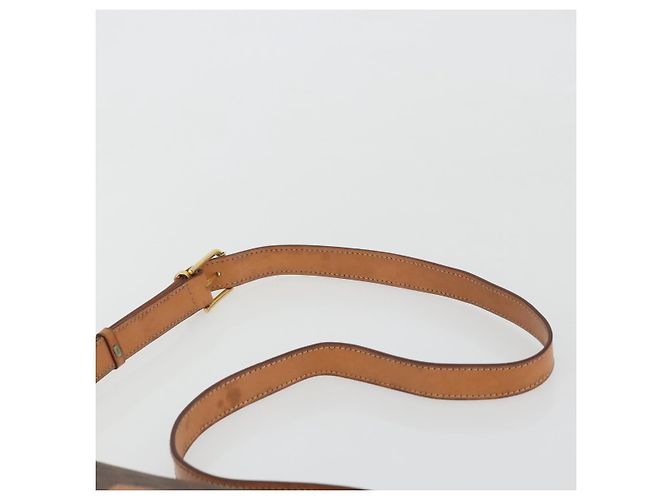 Céline Borsa a spalla in tela Macadam CELINE in pelle PVC marrone oro Auth bs34376 D'oro - vista 8