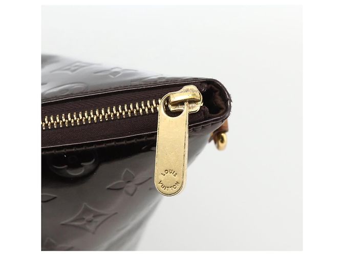LOUIS VUITTON Borsa Tote Bellevue GM Monogram Vernis Amarante M93589 Auth YKZ1600 Bordò - vista 10