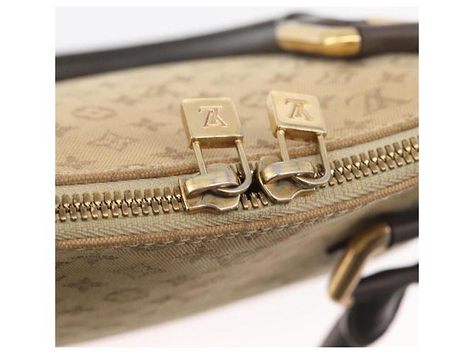 LOUIS VUITTON Mini Alma Alto Borsa a Mano Monogramma Khaki M92203 LV Auth BAZ717 Cachi - vista 14