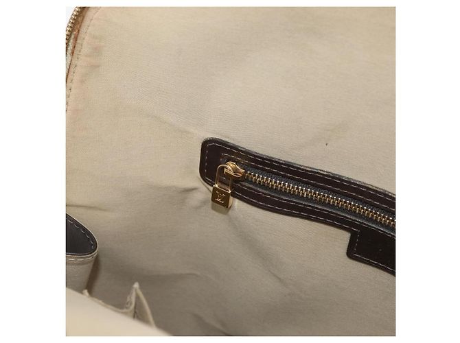 LOUIS VUITTON Mini Alma Alto Borsa a Mano Monogramma Khaki M92203 LV Auth BAZ717 Cachi - vista 19