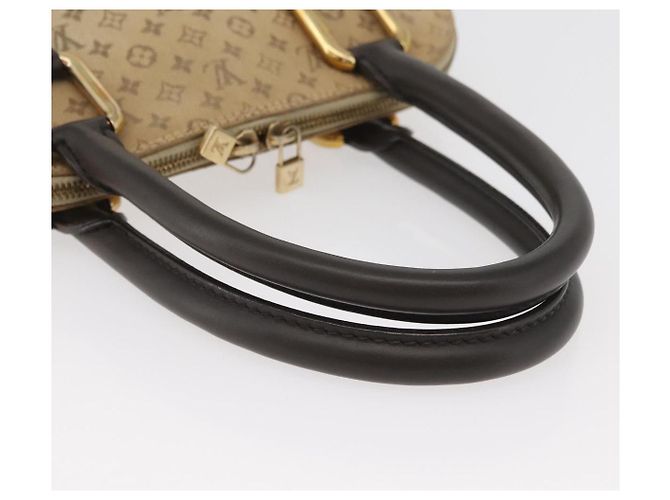 LOUIS VUITTON Mini Alma Alto Borsa a Mano Monogramma Khaki M92203 LV Auth BAZ717 Cachi - vista 7