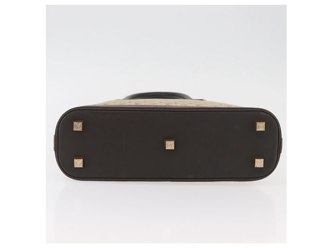 LOUIS VUITTON Mini Alma Alto Borsa a Mano Monogramma Khaki M92203 LV Auth BAZ717 Cachi - vista 9