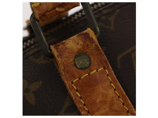 LOUIS VUITTON Monogram Keepall Bandouliere 50 Borsa Boston M41416 LV Auth LNZ491 Monogramma - vista 15