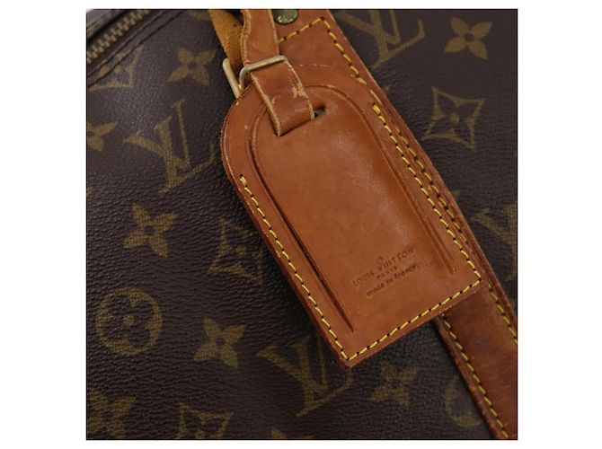 LOUIS VUITTON Monogram Keepall Bandouliere 50 Borsa Boston M41416 LV Auth LNZ491 Monogramma - vista 17