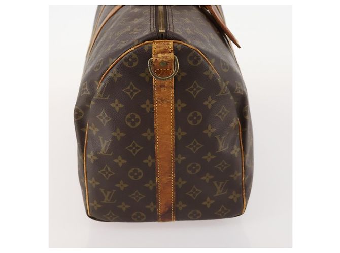 LOUIS VUITTON Monogram Keepall Bandouliere 50 Borsa Boston M41416 LV Auth LNZ491 Monogramma - vista 5