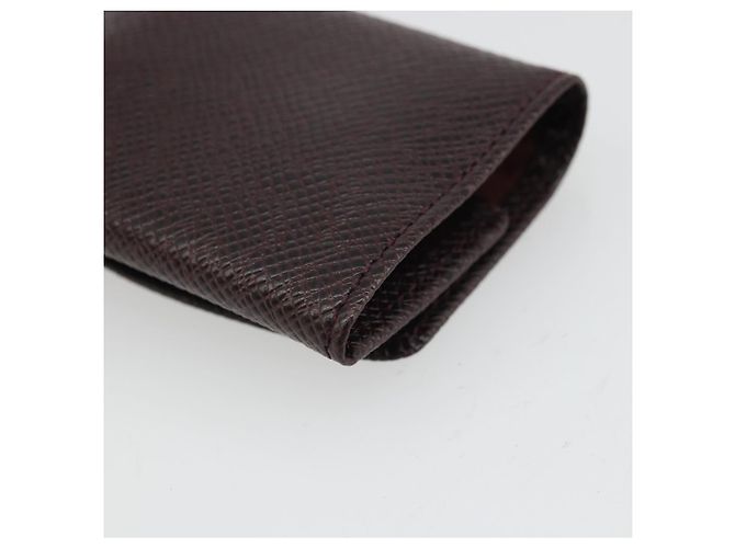 LOUIS VUITTON Gemello Taiga Ag925 Nero Argento LV Auth YKZ1063 - vista 15
