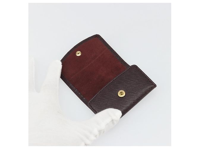 LOUIS VUITTON Gemello Taiga Ag925 Nero Argento LV Auth YKZ1063 - vista 17