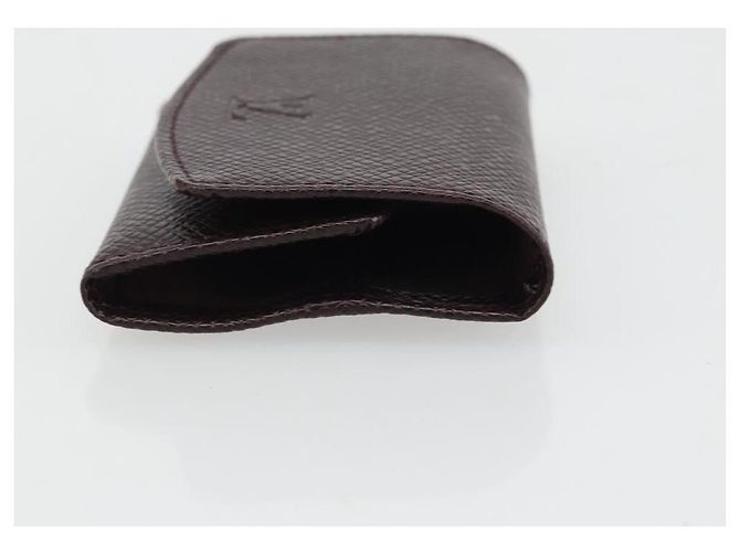 LOUIS VUITTON Gemello Taiga Ag925 Nero Argento LV Auth YKZ1063 - vista 3