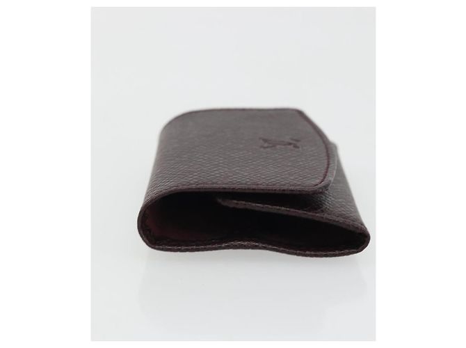 LOUIS VUITTON Gemello Taiga Ag925 Nero Argento LV Auth YKZ1063 - vista 4