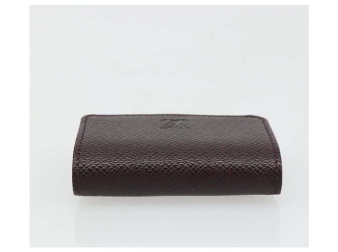 LOUIS VUITTON Gemello Taiga Ag925 Nero Argento LV Auth YKZ1063 - vista 5