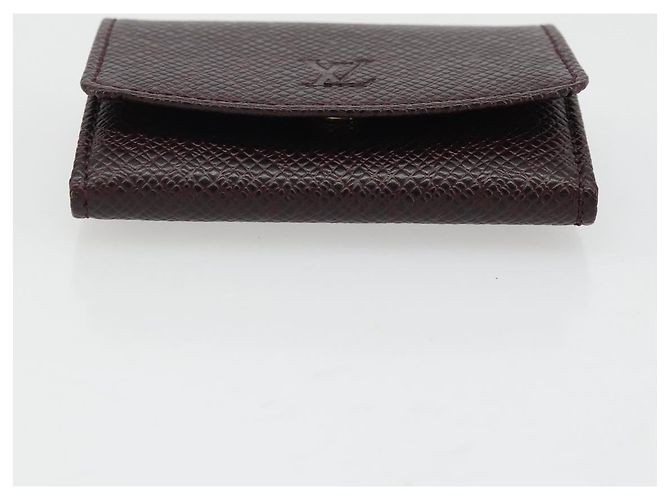 LOUIS VUITTON Gemello Taiga Ag925 Nero Argento LV Auth YKZ1063 - vista 6