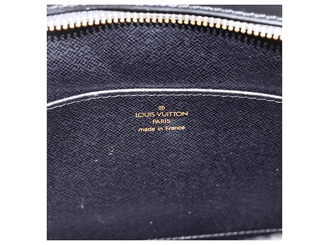 LOUIS VUITTON Pochette Uomo Epi Borsa a Mano Nera M52522 LV Auth YKZ275 Nero - vista 17