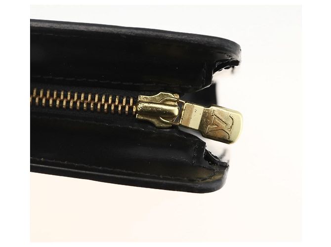 LOUIS VUITTON Pochette Uomo Epi Borsa a Mano Nera M52522 LV Auth YKZ275 Nero - vista 8