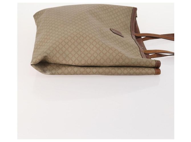 Céline CELINE Macadam Canvas Tasche aus PVC-Leder 4-Set Braun Beige Auth YKZ429 - Ansicht 4