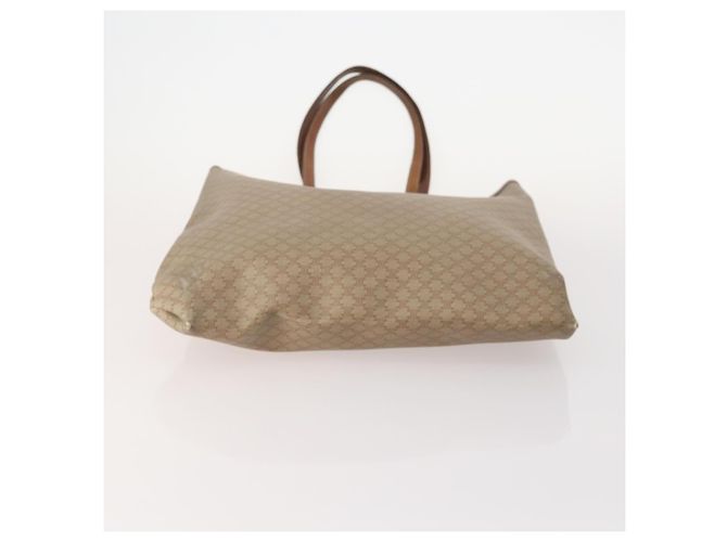 Céline CELINE Macadam Canvas Tasche aus PVC-Leder 4-Set Braun Beige Auth YKZ429 - Ansicht 6