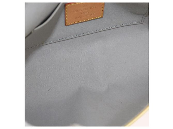 LOUIS VUITTON Borsa da Strada Malibu Monogram Vernis Perle M91507 LV Auth BAZ639 - vista 10
