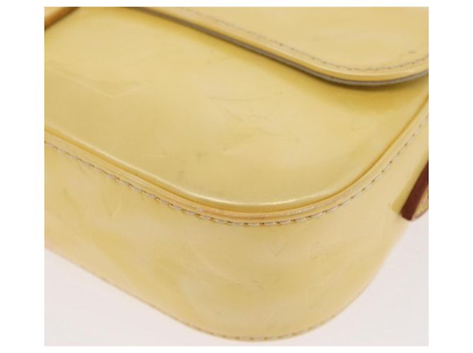 LOUIS VUITTON Borsa da Strada Malibu Monogram Vernis Perle M91507 LV Auth BAZ639 - vista 14