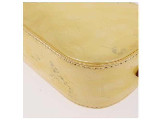 LOUIS VUITTON Borsa da Strada Malibu Monogram Vernis Perle M91507 LV Auth BAZ639 - vista 16