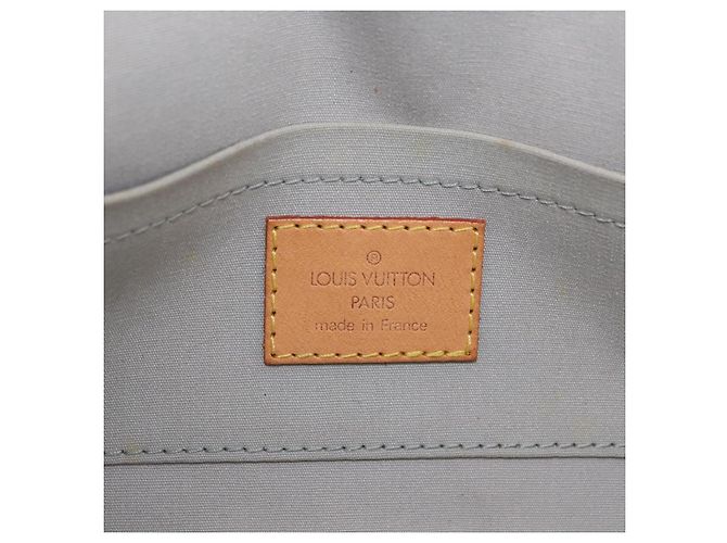 LOUIS VUITTON Borsa da Strada Malibu Monogram Vernis Perle M91507 LV Auth BAZ639 - vista 19