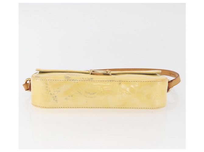 LOUIS VUITTON Borsa da Strada Malibu Monogram Vernis Perle M91507 LV Auth BAZ639 - vista 5