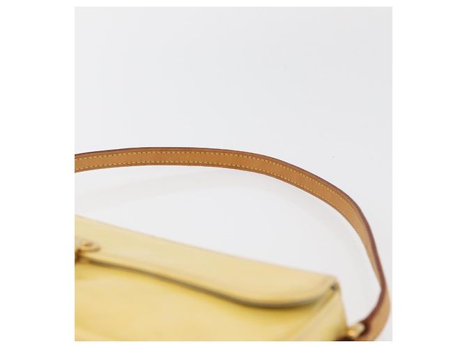 LOUIS VUITTON Borsa da Strada Malibu Monogram Vernis Perle M91507 LV Auth BAZ639 - vista 8