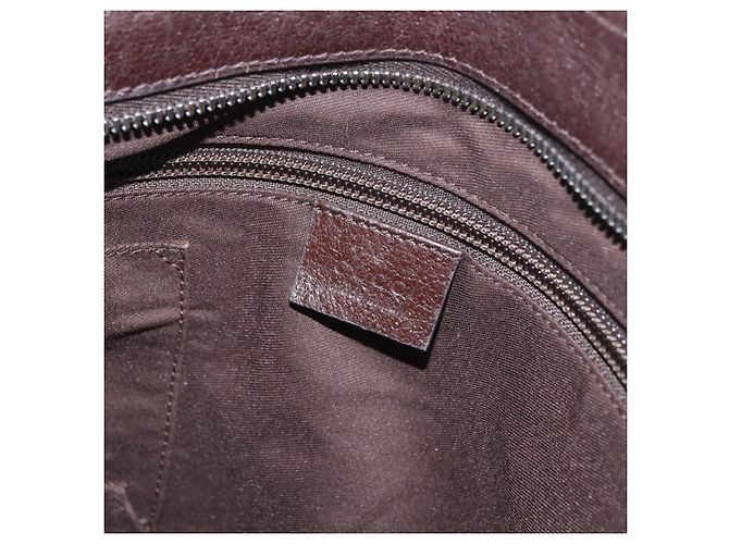 Borsa a Spalla Gucci GG Canvas Web Sherry Line Beige Argento 169937 Auth gh1991 - vista 19