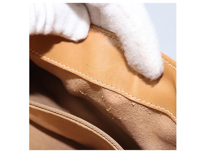 Gucci Borsa a Spalla Micro GG Supreme PVC Beige Oro Auth AMZ079 D'oro - vista 22