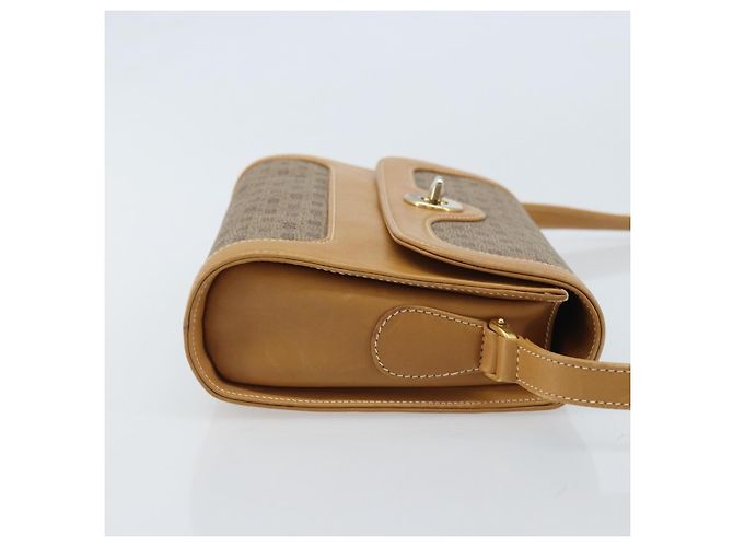 Gucci Borsa a Spalla Micro GG Supreme PVC Beige Oro Auth AMZ079 D'oro - vista 4