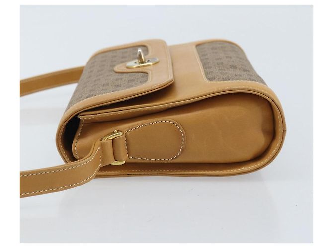 Gucci Borsa a Spalla Micro GG Supreme PVC Beige Oro Auth AMZ079 D'oro - vista 5