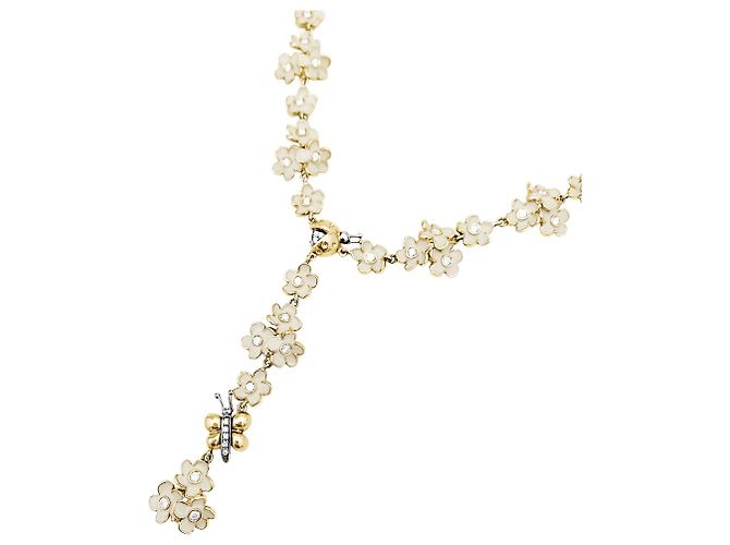 Collana Roberto Coin, smalto, diamanti. - vista 3