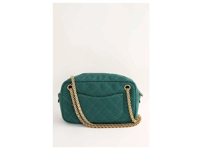 Chanel Bolsa de ombro verde - vista 4