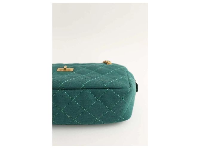 Chanel Bolsa de ombro verde - vista 5