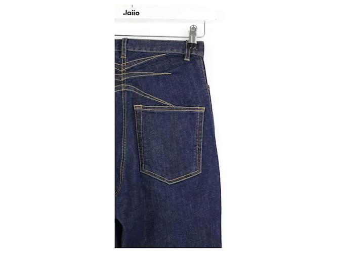 Alaïa Jeans bootcut blu - vista 4