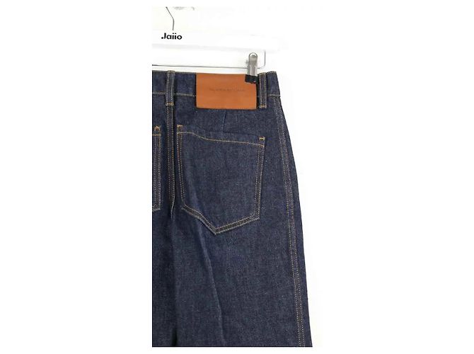 Victoria Beckham Jeans bootcut blu - vista 4