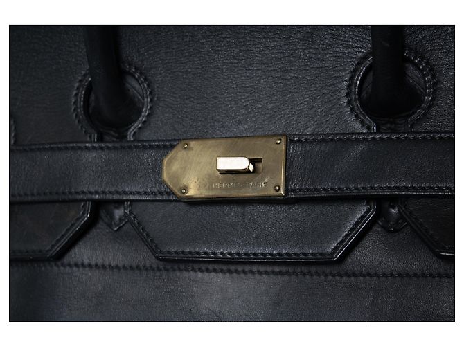 Hermès, rara vintage 50 Hermès Hac in nero - vista 7