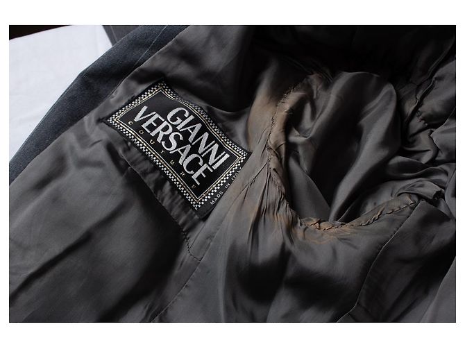 Gianni Versace Couture, Completo militare a due pezzi Grigio - vista 10